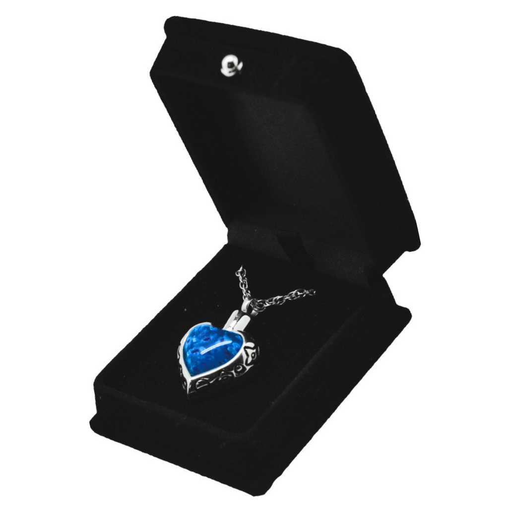 Blue Heart Pendant